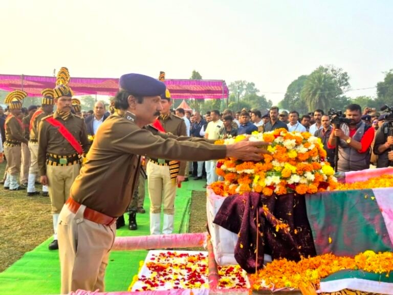 वीरता के प्रतीक – निरीक्षक (हॉक फोर्स) श्री आशीष शर्मा को विनम्र श्रद्धांजलि
