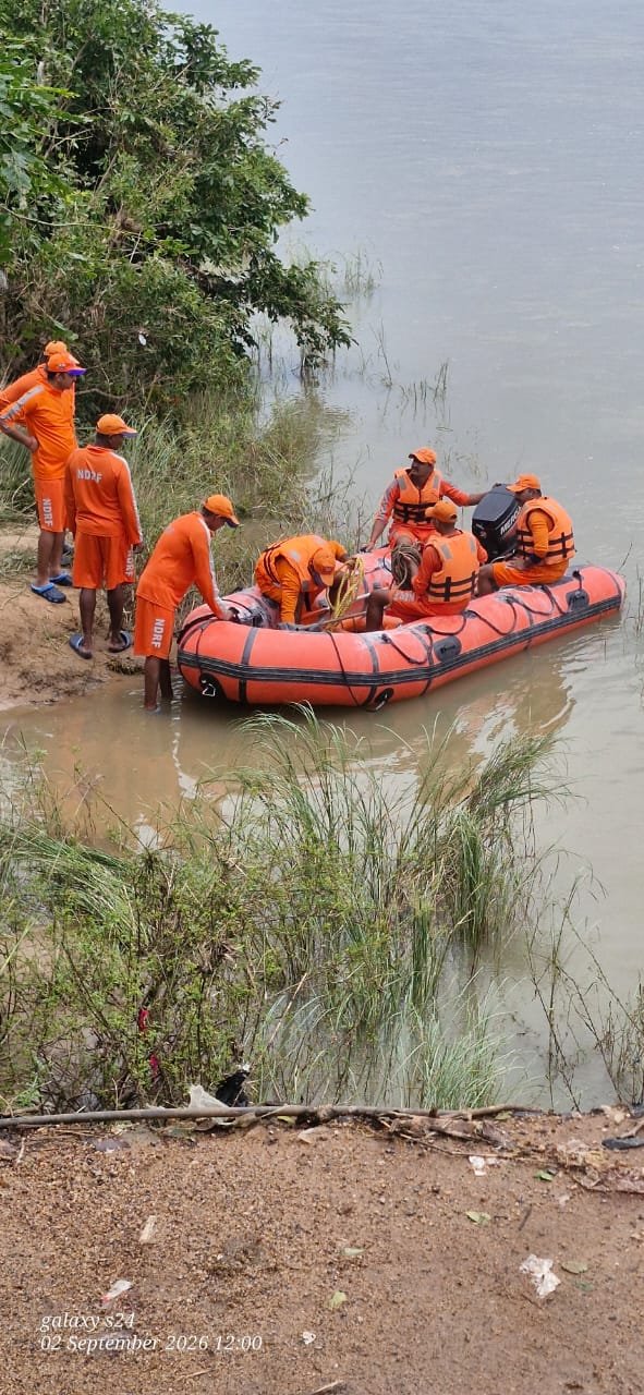 जोंक नदी हादसा: चौथे दिन भी भागीराम साहू की तलाश जारी, NDRF ने संभाला मोर्चा