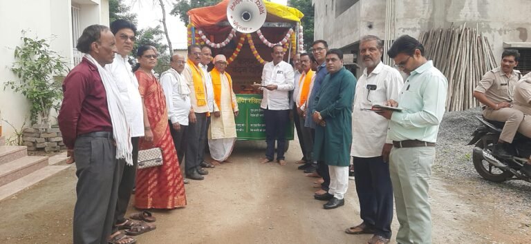 संत रविदास महाराज की 650वीं जयंती पर कलश वंदन एवं समरसता संकल्प अभियान यात्रा का सौसर विधानसभा में भव्य स्वागत