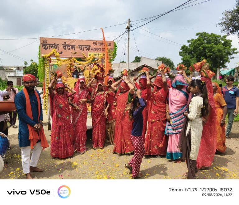 संत रविदास जी की 650वीं जयंती पर वंदन समरसता यात्रा का गडावदिया में स्वागत-अभिनंदन