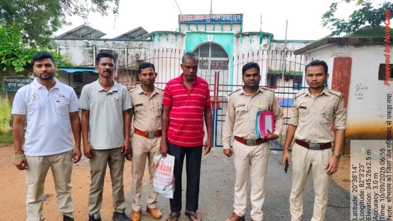 जमानत के बाद जेल से बाहर आते ही शोभाराम पाइक को पुलिस ने किया गिरफ्तार