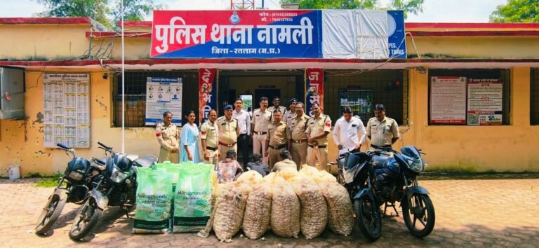 नामली पुलिस की कार्रवाई में हाईवे पर ट्रकों से कृषि उपज चोरी के मामले का खुलासा