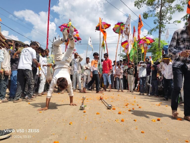 तेजा दशमी पर रानीसिंग में निकली भव्य शोभायात्रा जयकारों से गूंजा गांव, बड़ी संख्या में श्रद्धालु हुए शामिल