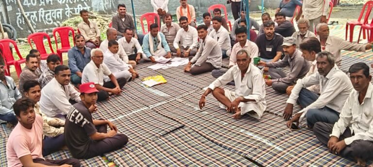 नापाखेड़ा में प्रशासनिक कार्रवाई को लेकर दांगी समाज की बैठक, निष्पक्ष जांच की मांग