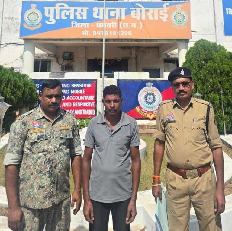 धमतरी पुलिस की कार्रवाई: 14 मवेशियों को मुक्त कराकर सुरक्षित गौशाला पहुंचाया ओडिशा ले जाए जा रहे मवेशियों को पुलिस ने कराया मुक्त, एक आरोपी गिरफ्तार