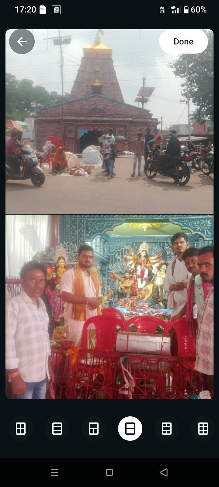 देवभोग में केदारनाथ धाम की झलक प्रस्तुत कर रहा मां नवदुर्गा का भव्य पंडाल, श्रद्धालुओं के आकर्षण का केंद्र