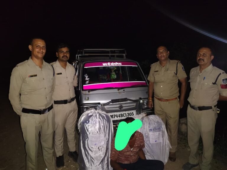 जावद पुलिस ने 55 किलो डोडाचूरा और कार के साथ आरोपी को किया गिरफ्तार दो एनडीपीएस प्रकरणों में लंबे समय से फरार आरोपी पुलिस की गिरफ्त में