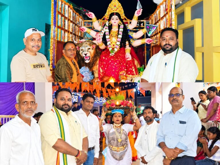 गौरव ग्राम सिवनी (नैला) में भव्य रूप से हुआ जावरा एवं दुर्गा विसर्जन